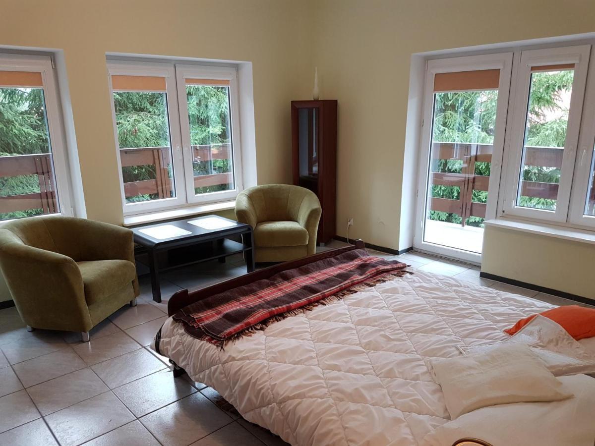 Duzy Dom Wilkasy Zalesie 100M Od Plazy Villa ภายนอก รูปภาพ